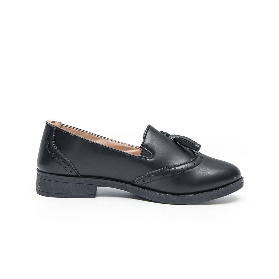 TTP Ladies Slip On Brogue with Bell Decor XB302