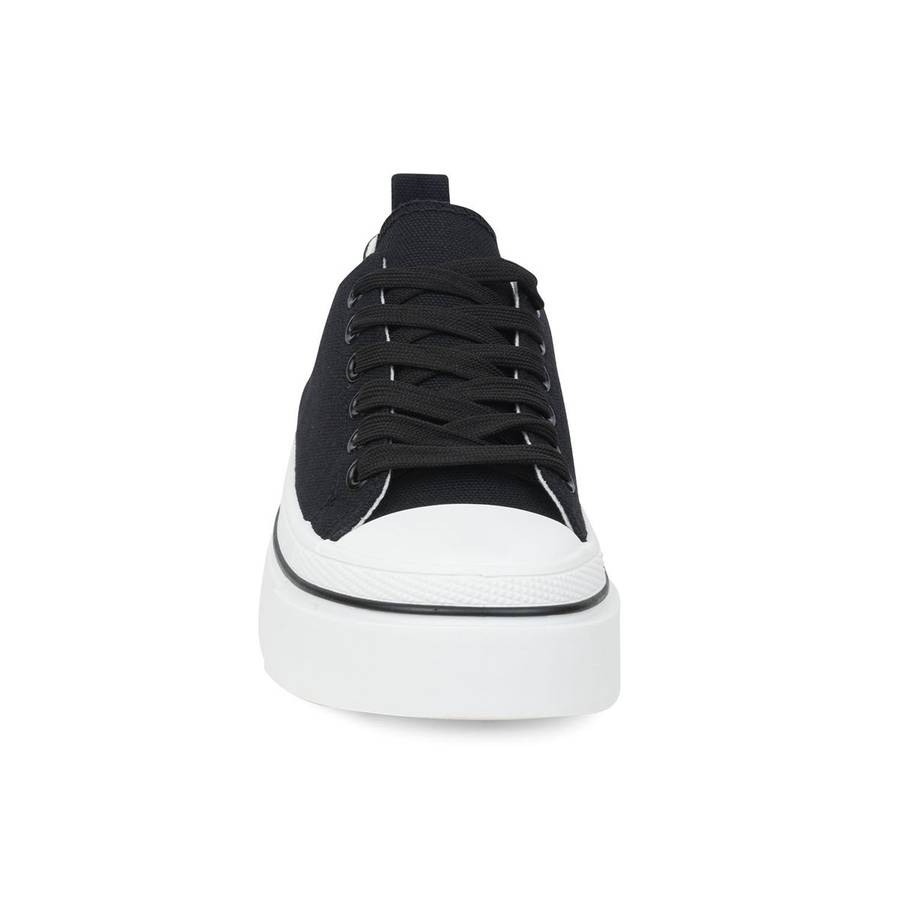 TTP Fashion Platform Low Top Lace-Up Textile Sneakers - XB310