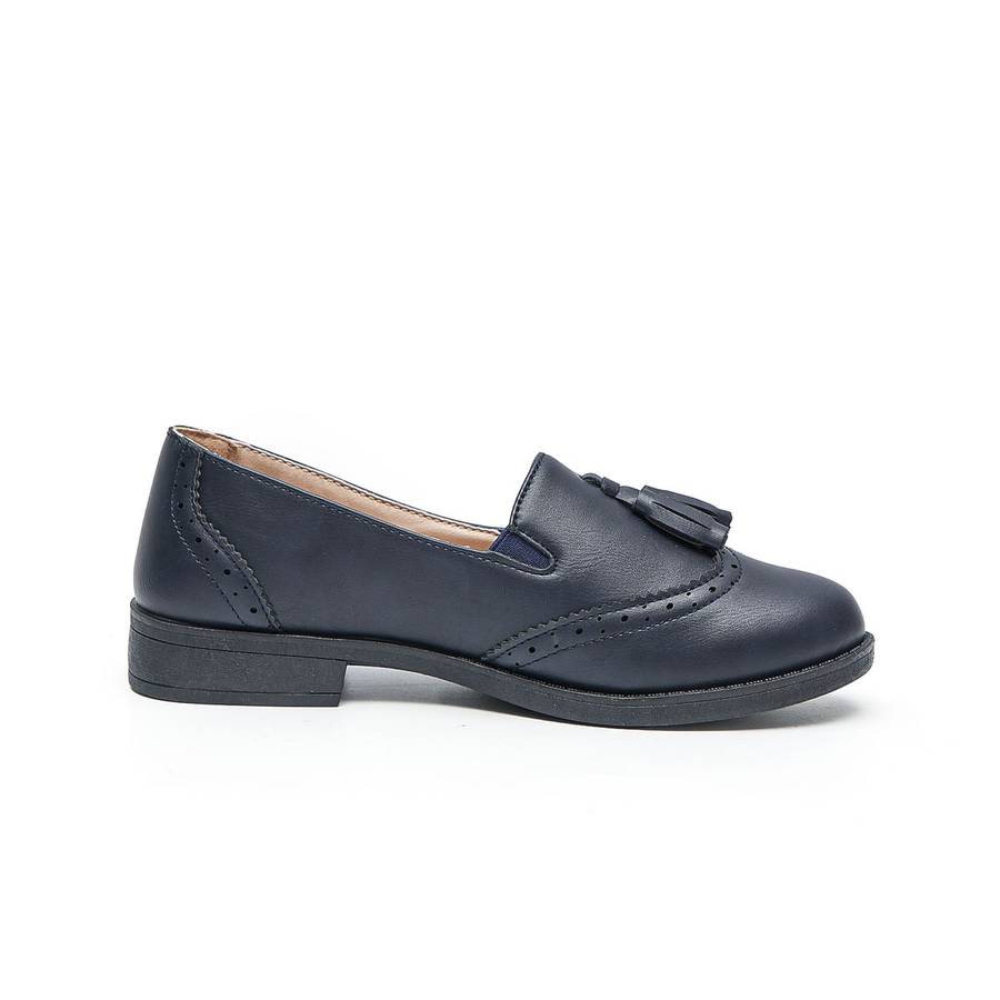 TTP Ladies Slip On Brogue with Bell Decor XB302