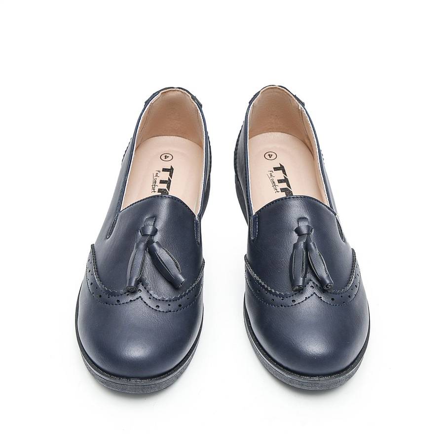 TTP Ladies Slip On Brogue with Bell Decor XB302