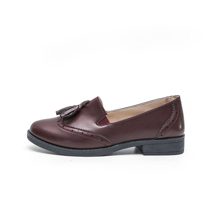 TTP Ladies Slip On Brogue with Bell Decor XB302