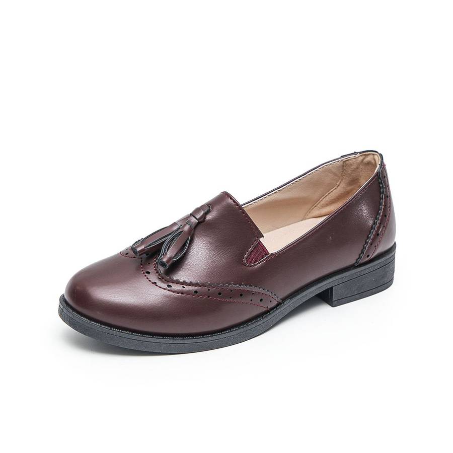 TTP Ladies Slip On Brogue with Bell Decor XB302