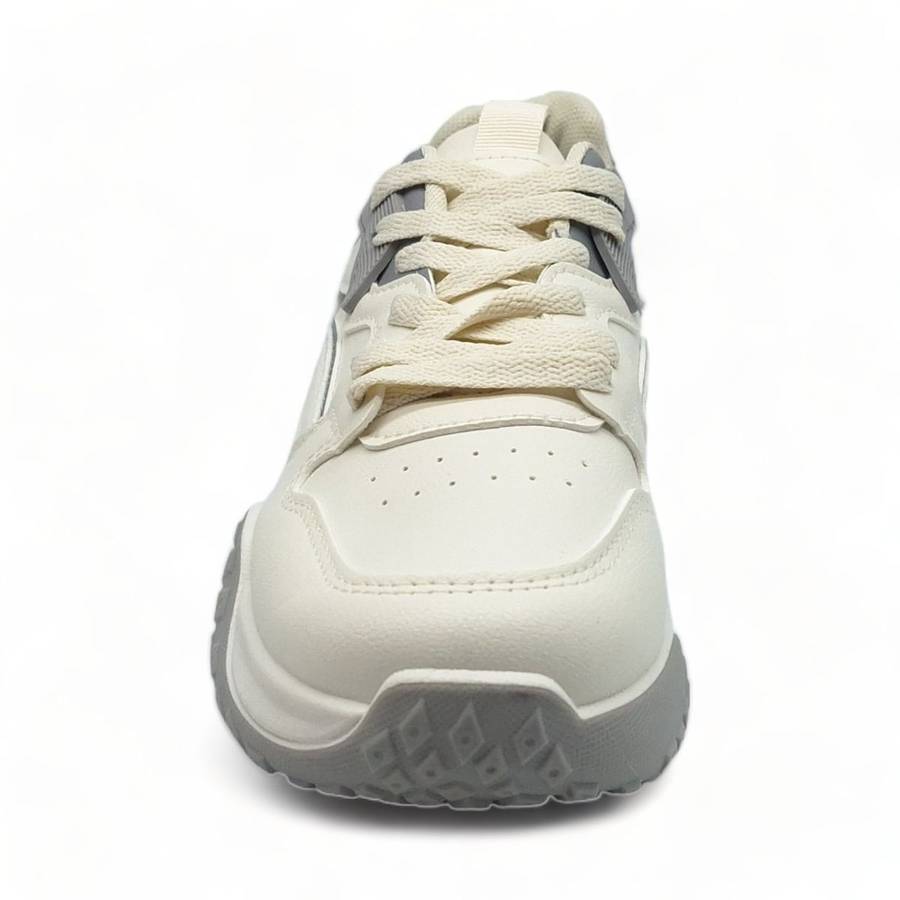 Women PU Casual Lace Up Sneakers XB3901