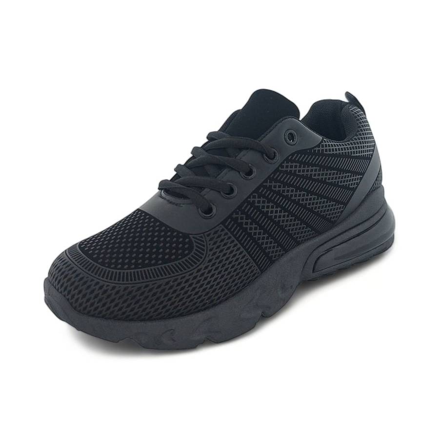 Women Black Textile Casual Sneakers YZ21001