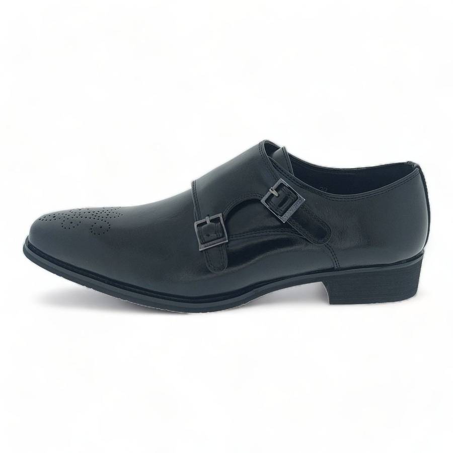 Men's Formal Dress Shoes with Monk Strap Y918