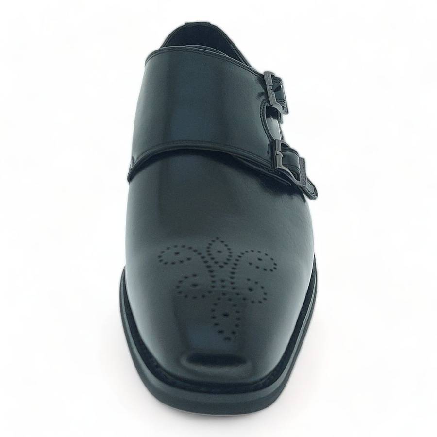 Men's Formal Dress Shoes with Monk Strap Y918