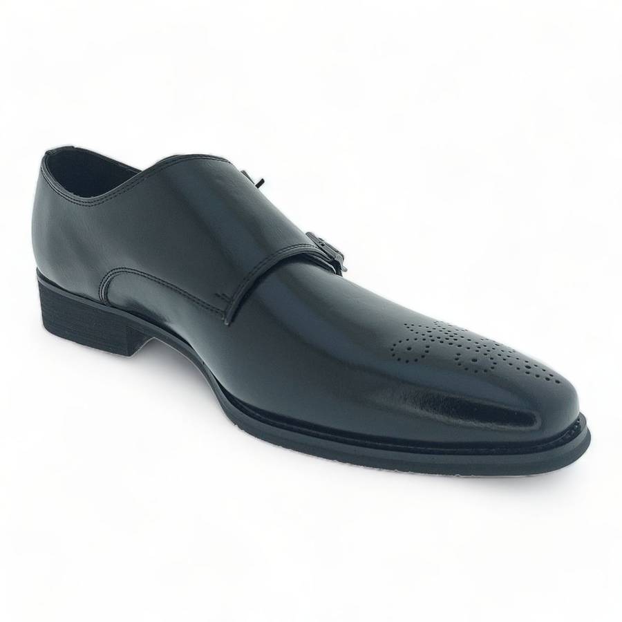 Men's Formal Dress Shoes with Monk Strap Y918
