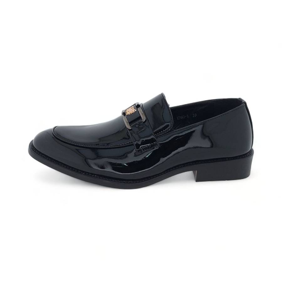 Men's Formal Dress Shoes Patent Pu Loafers Y960