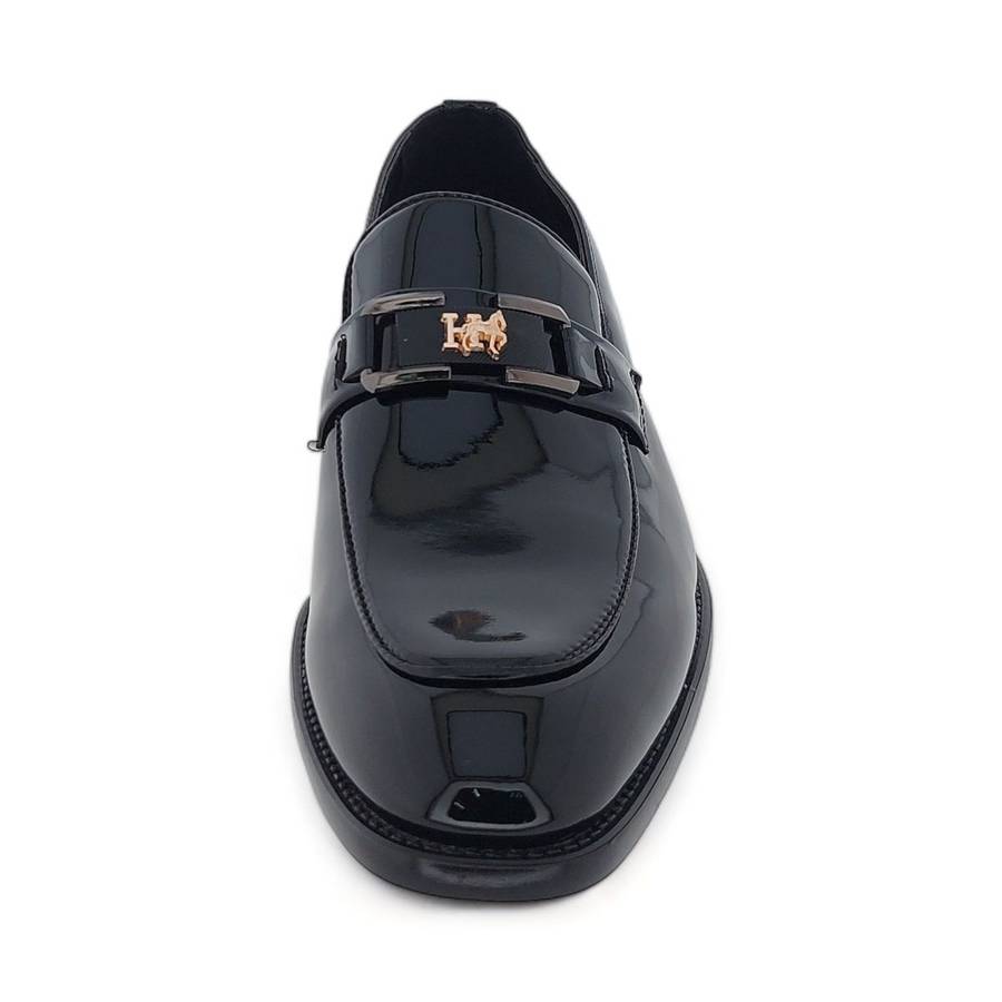 Men's Formal Dress Shoes Patent Pu Loafers Y960