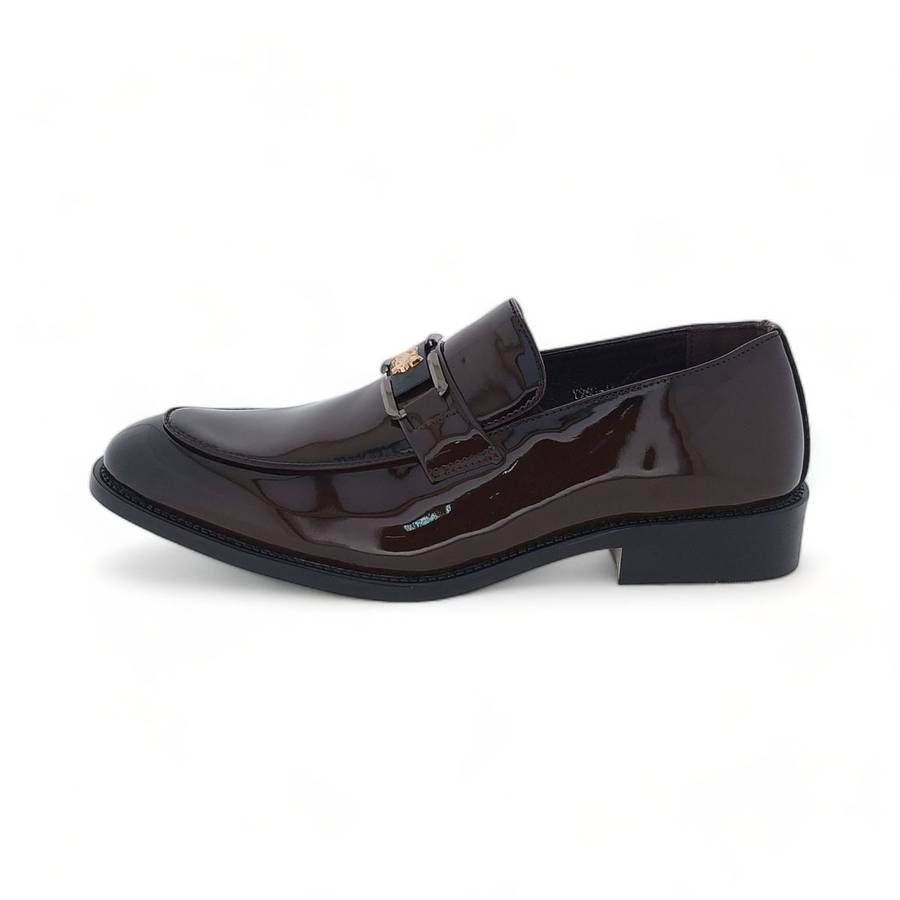 Men's Formal Dress Shoes Patent Pu Loafers Y960
