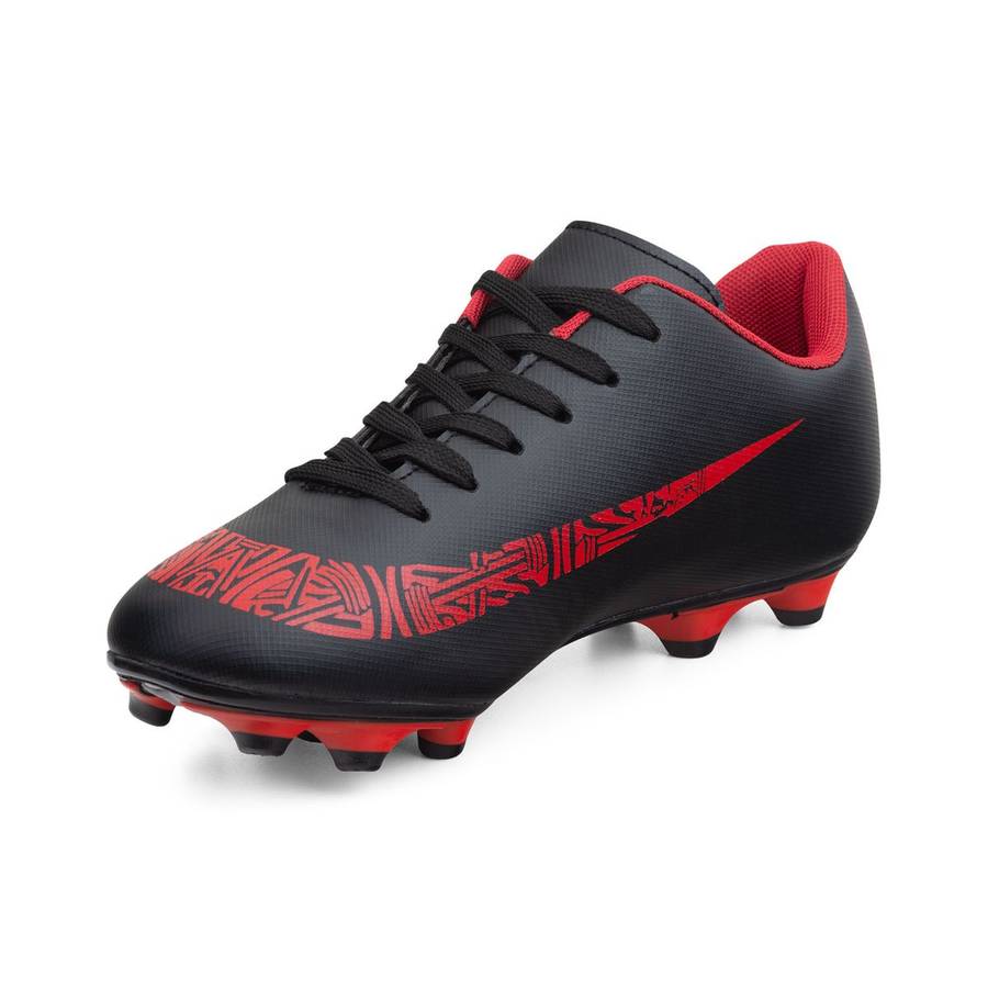 Youth 12 Stud PU Soccer Boot with PU Detailing QX22008