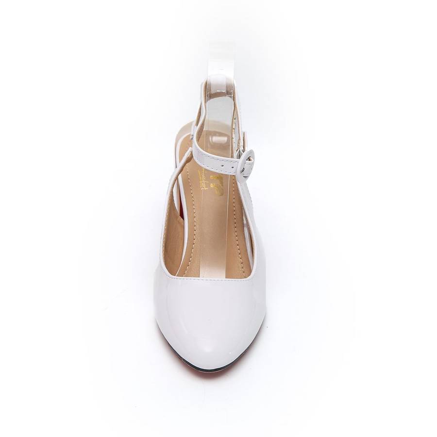 TTP - Fashion Flare Heels with Sling back and Ankle Strap JSF53