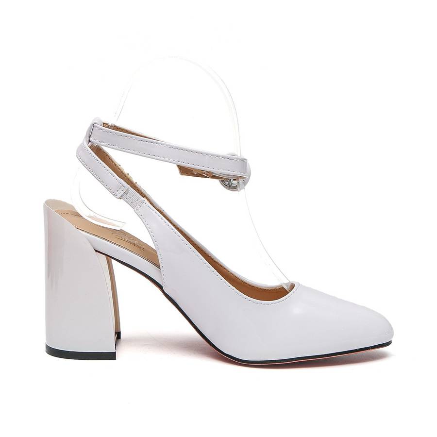 TTP - Fashion Flare Heels with Sling back and Ankle Strap JSF53