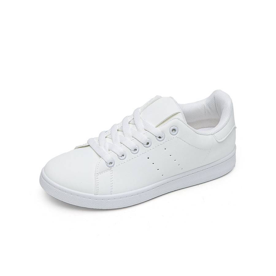 Women PU Casual Lace Up Sneakers XB3101