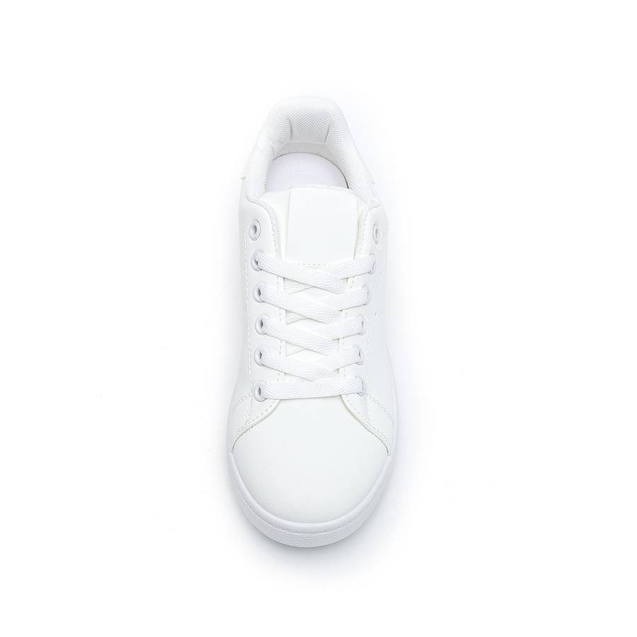 Women PU Casual Lace Up Sneakers XB3101