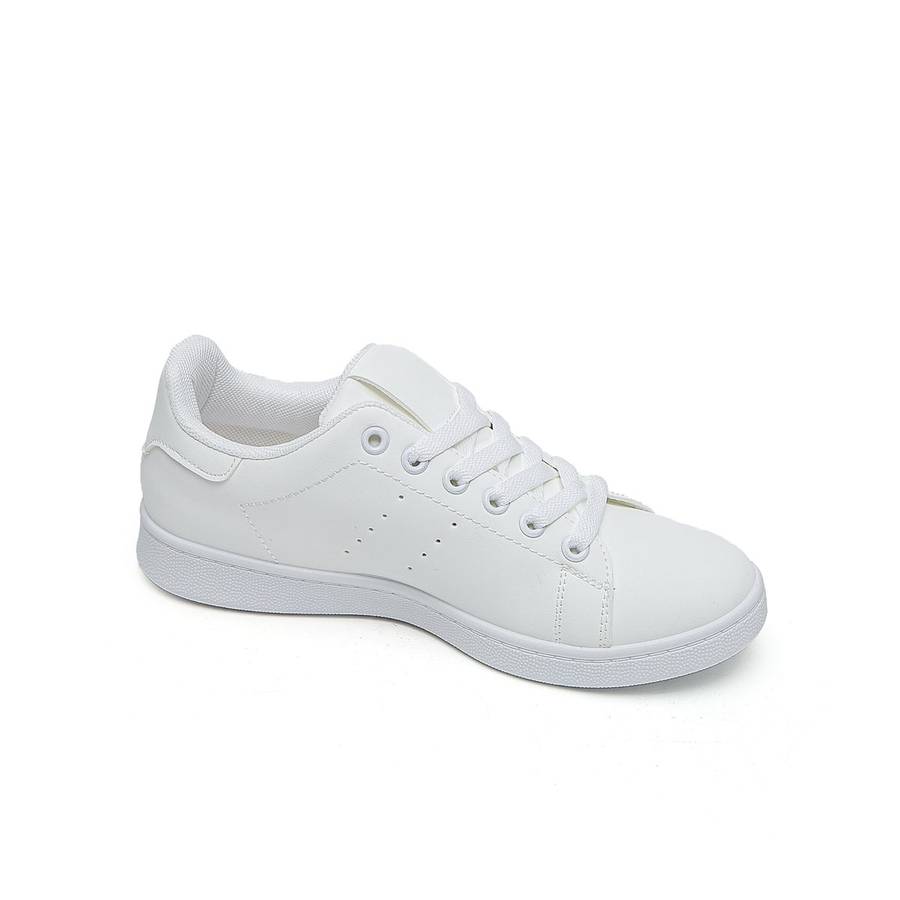 Women PU Casual Lace Up Sneakers XB3101
