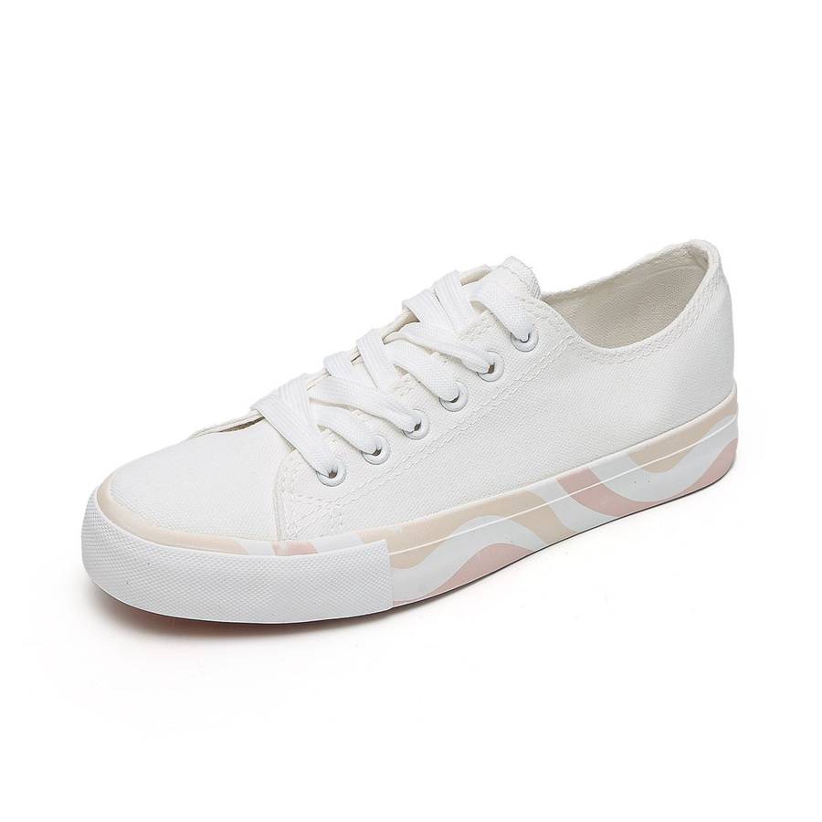 Fashion Low Top Canvas Sneaker XB3815