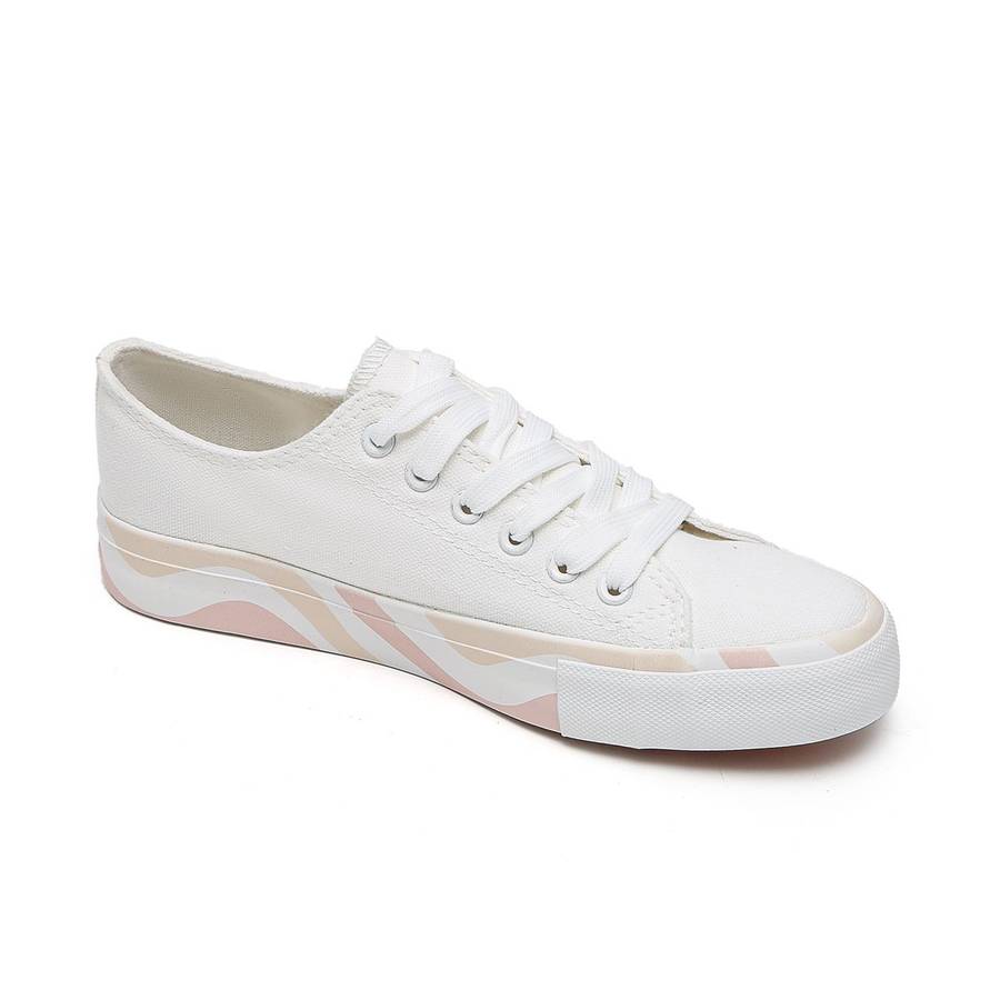 Fashion Low Top Canvas Sneaker XB3815