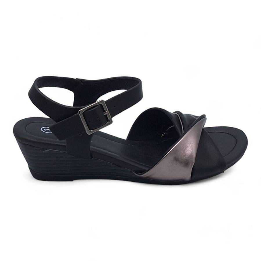 ALXIR Women Wedge Heel Ankle Strap Sandals PSL4097