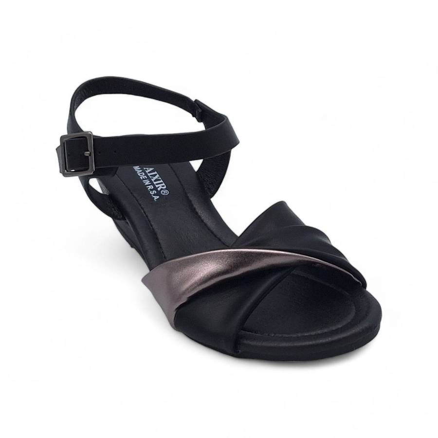 ALXIR Women Wedge Heel Ankle Strap Sandals PSL4097