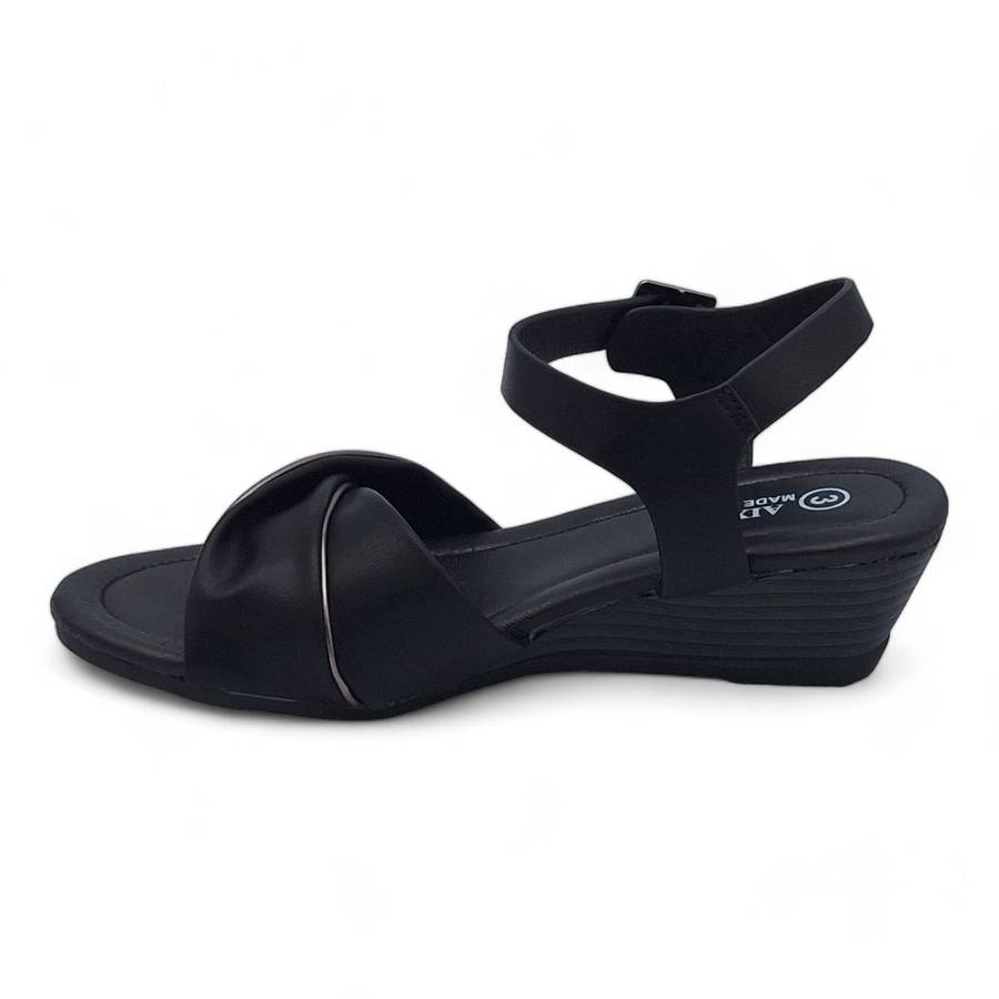 ALXIR Women Wedge Heel Ankle Strap Sandals PSL4097