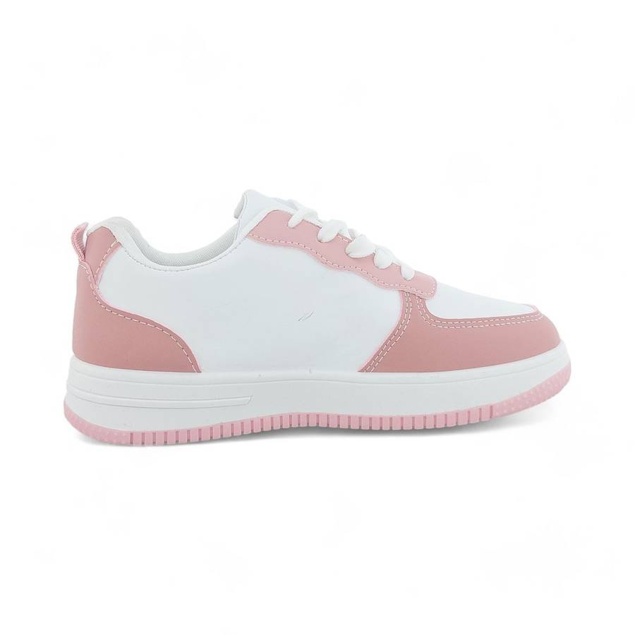 Women Pu Low Top Lace Up Sneakers - ETC4122