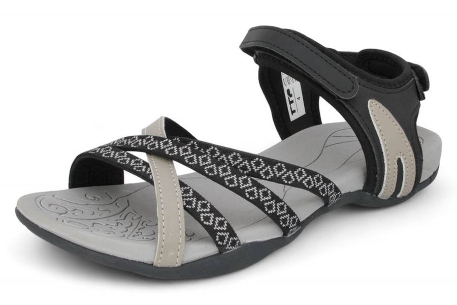 TTP Women Strappy Hook and Loop Sandals 231015