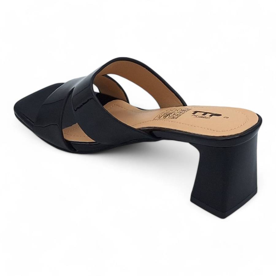 TTP Women Block Heel Slip-On Sandals - HT006