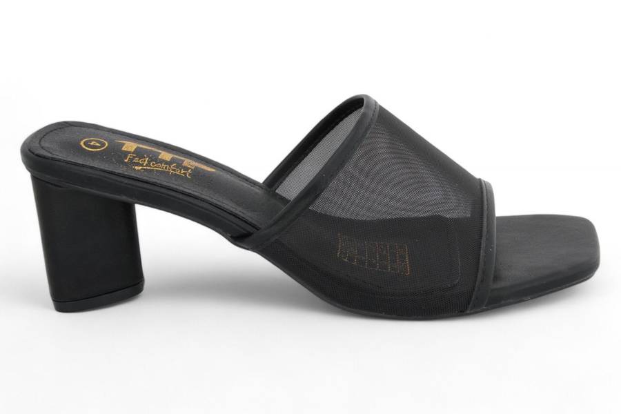TTP Women Triangular Block Heel Sandal JSF107