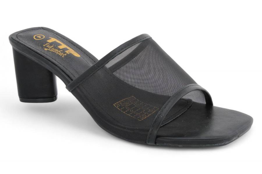 TTP Women Triangular Block Heel Sandal JSF107