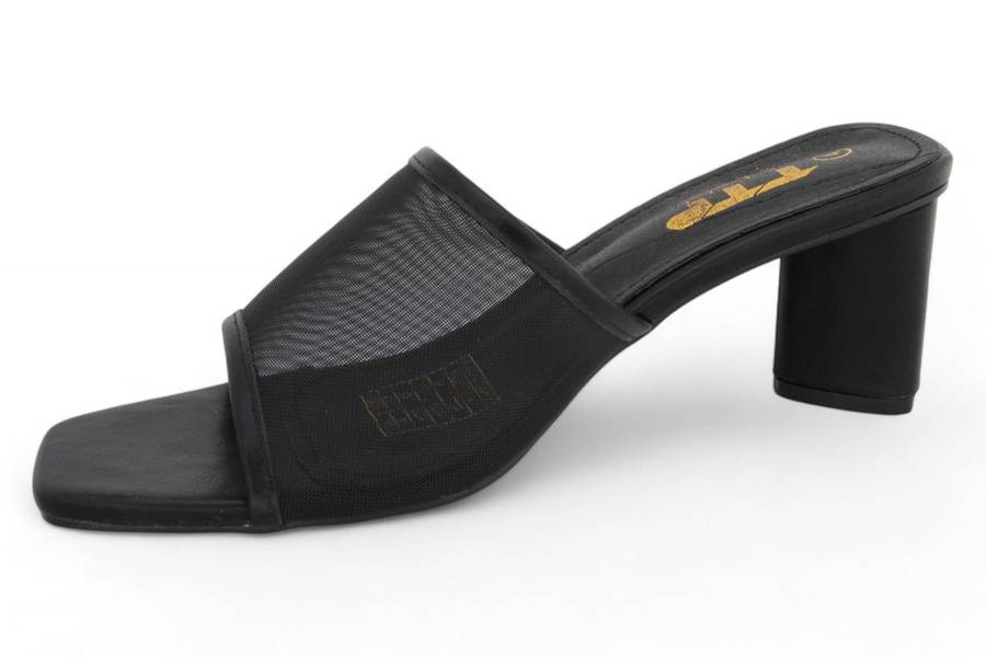 TTP Women Triangular Block Heel Sandal JSF107