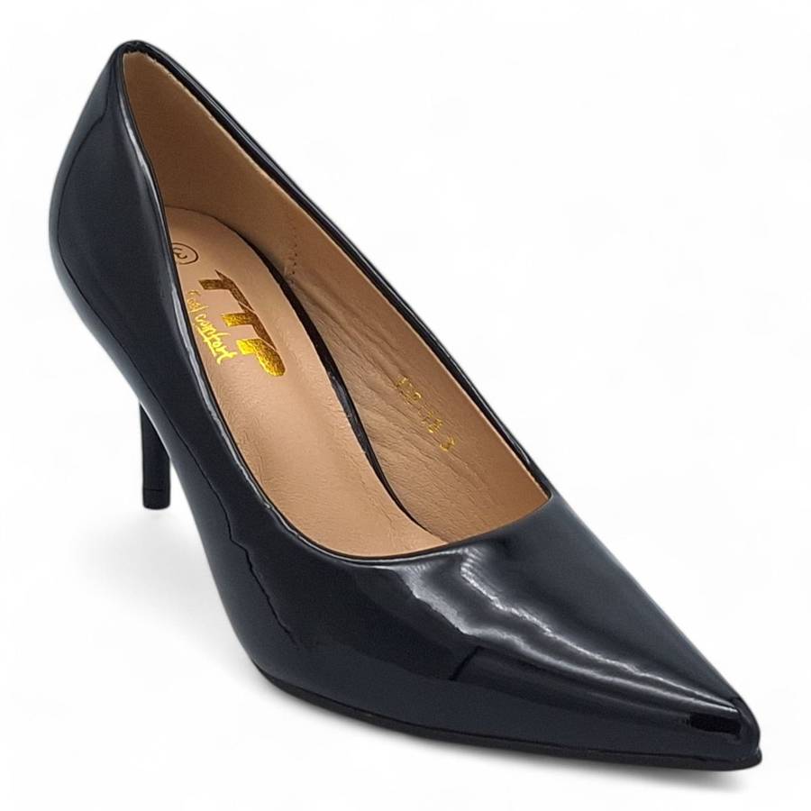 TTP Women Patent PU Stiletto Courts - JSF118