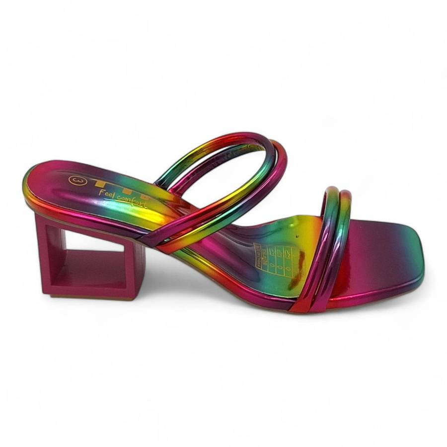 TTP Women's Hollow Block Heel Sandals - JSF120