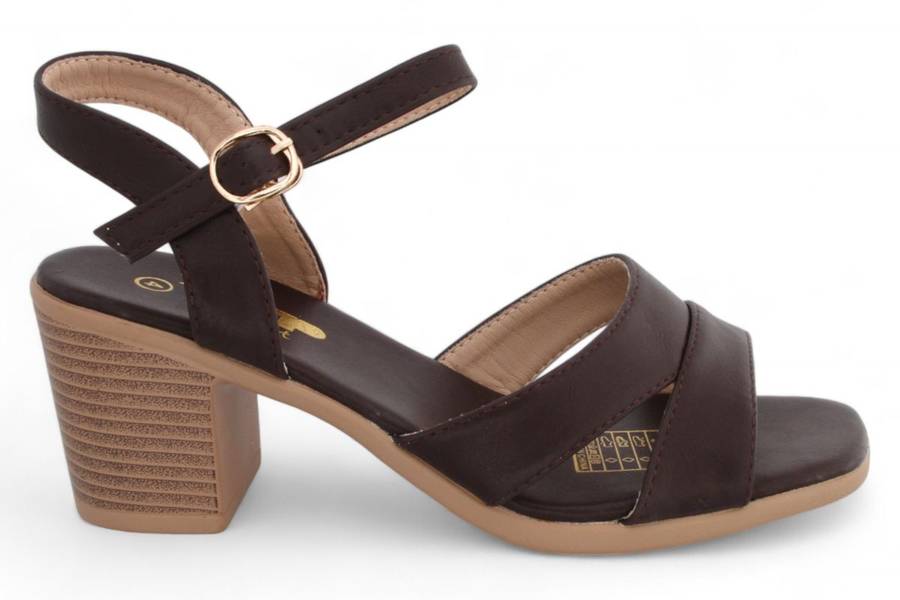 TTP Women Block Heel Ankle Strap Sandal JSF112