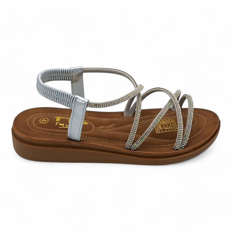 TTP Women Strappy Comfortable Embellished Sandal - MJ251010-2