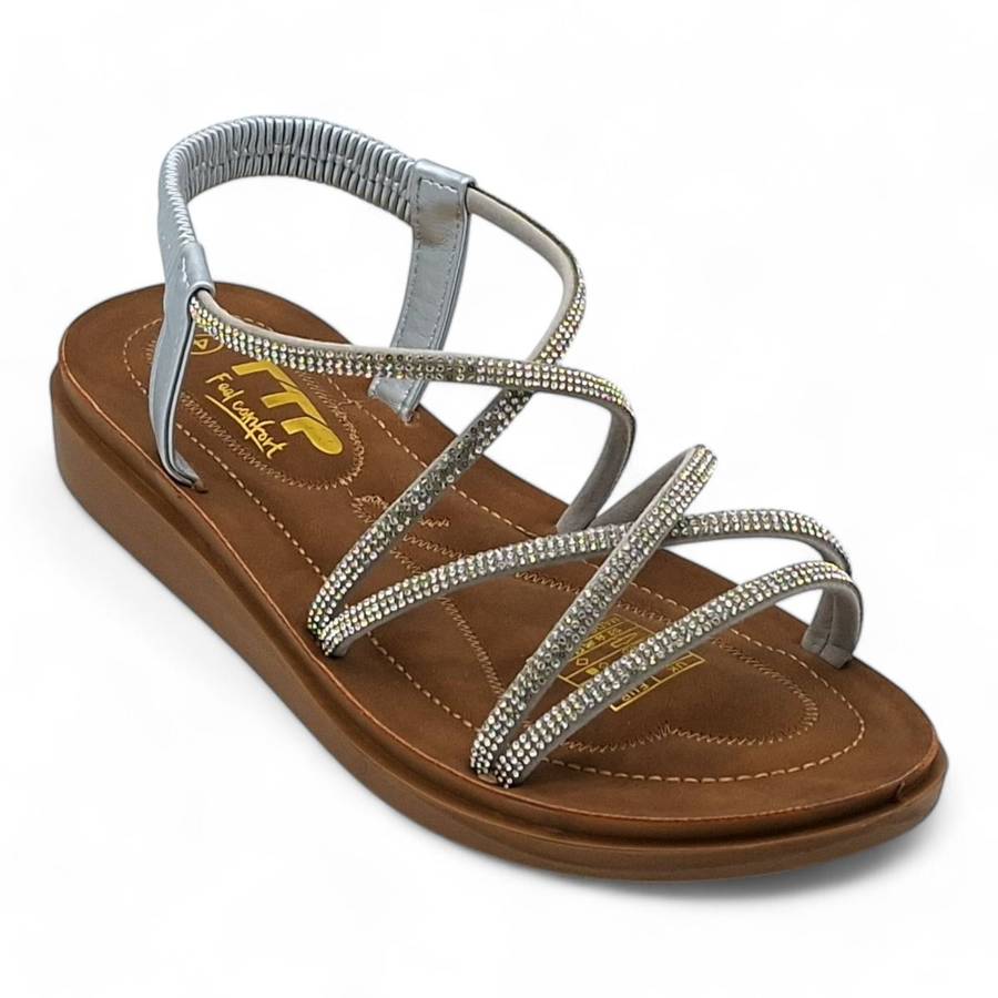 TTP Women Strappy Comfortable Embellished Sandal - MJ251010-2