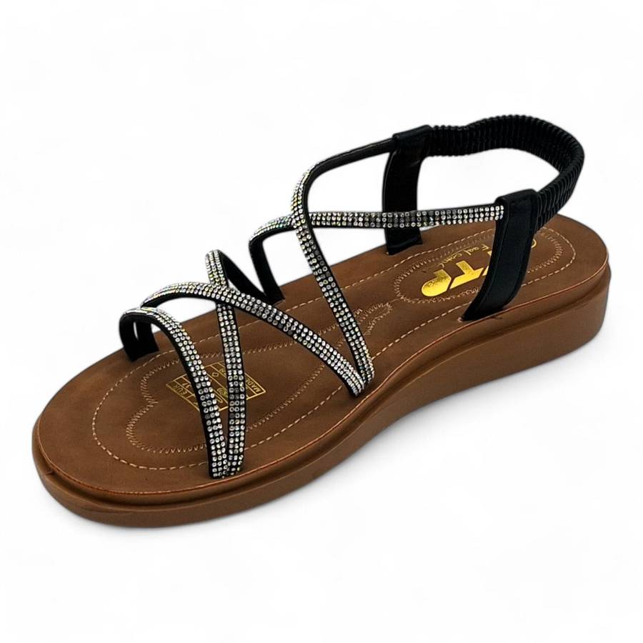 TTP Women Strappy Comfortable Embellished Sandal - MJ251010-2