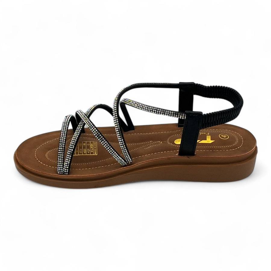 TTP Women Strappy Comfortable Embellished Sandal - MJ251010-2
