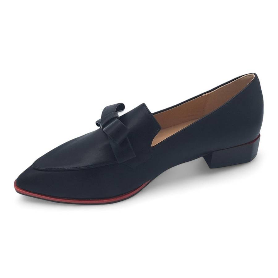 TTP - Women Pointed Toe PVC Sole Slip-on Flats JSF99