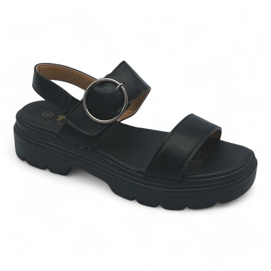 TTP Women Platform Hook and Loop Sandals - XB2972-1