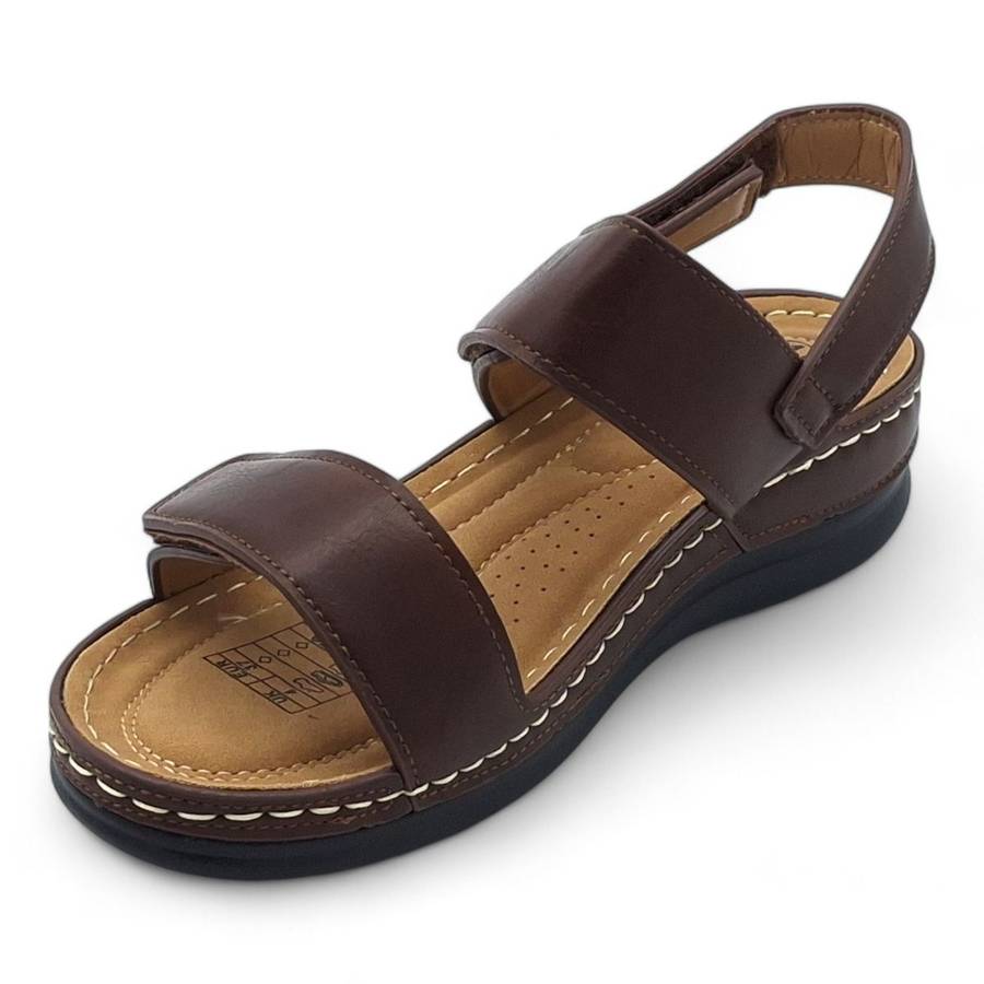TTP Women Tri Hook and Loop Strap Sandals XB1512