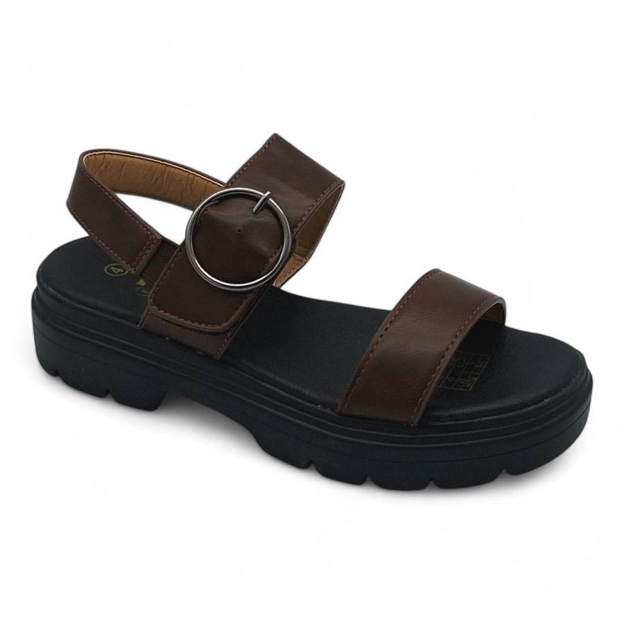 TTP Women Platform Hook and Loop Sandals - XB2972-1