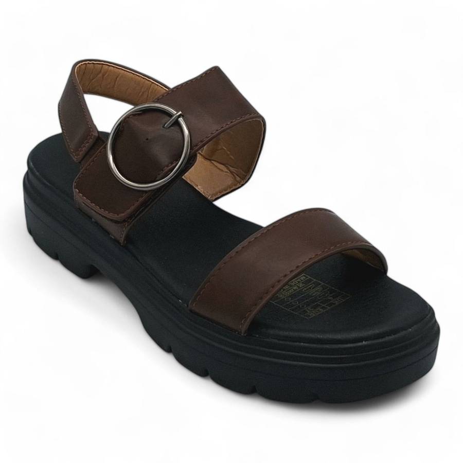 TTP Women Platform Hook and Loop Sandals - XB2972-1