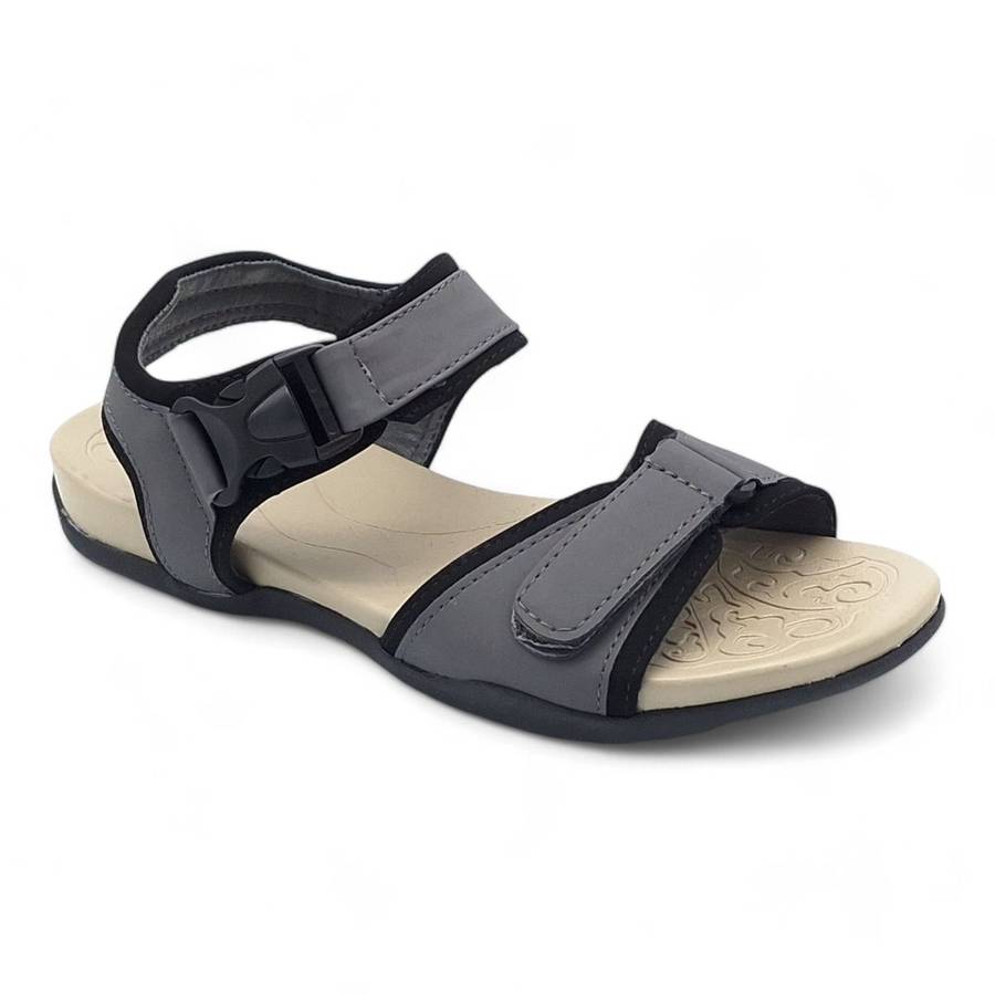 ALXIR Women Solid Sporty Sandals with Buckle PSL4343