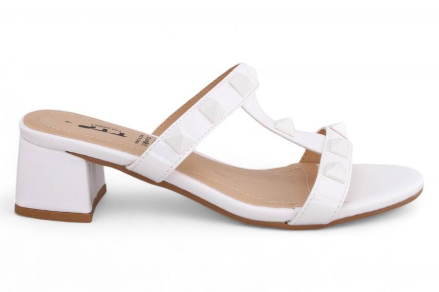 TTP Women Block Heel Dual Strap Sandal HT240625-6