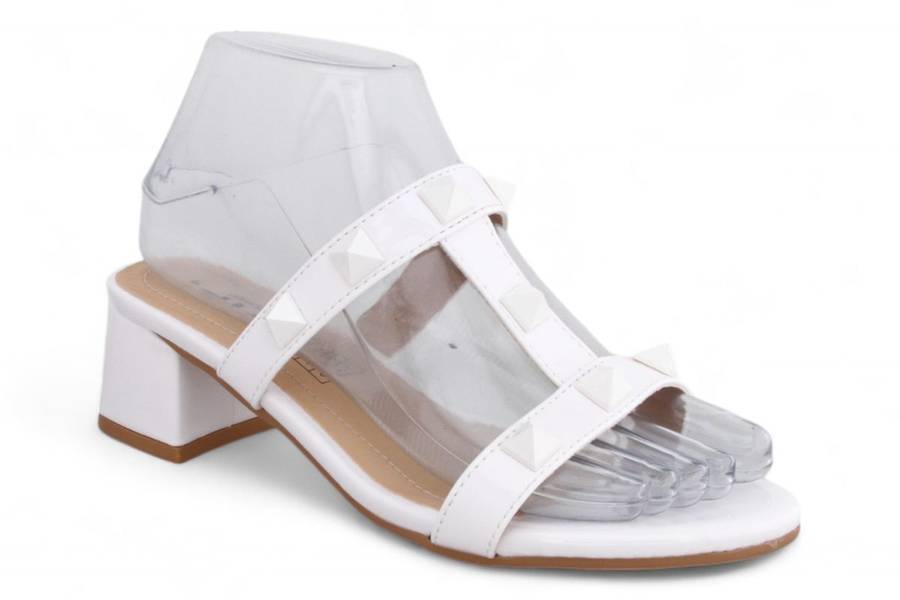 TTP Women Block Heel Dual Strap Sandal HT240625-6