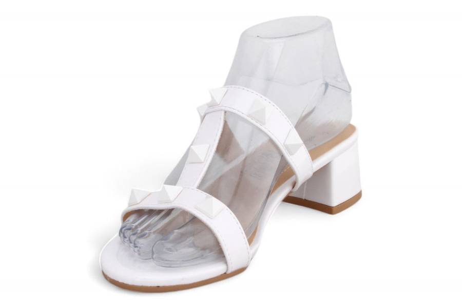 TTP Women Block Heel Dual Strap Sandal HT240625-6