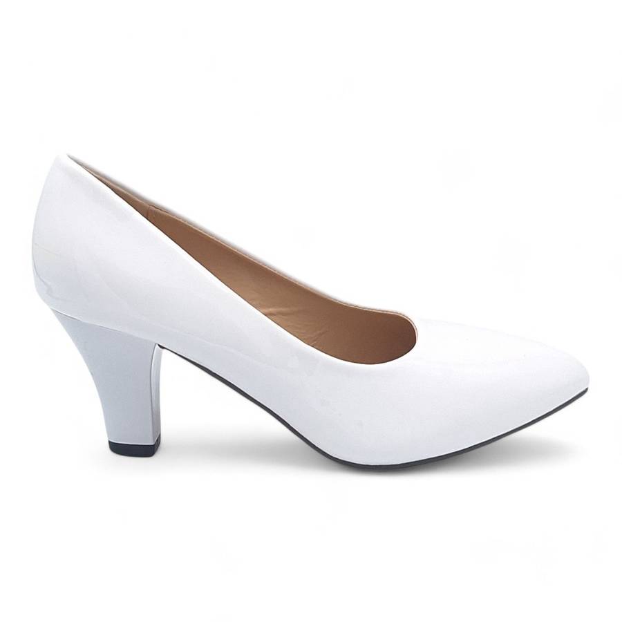 TTP Women Patent PU Spool Heel JSF92