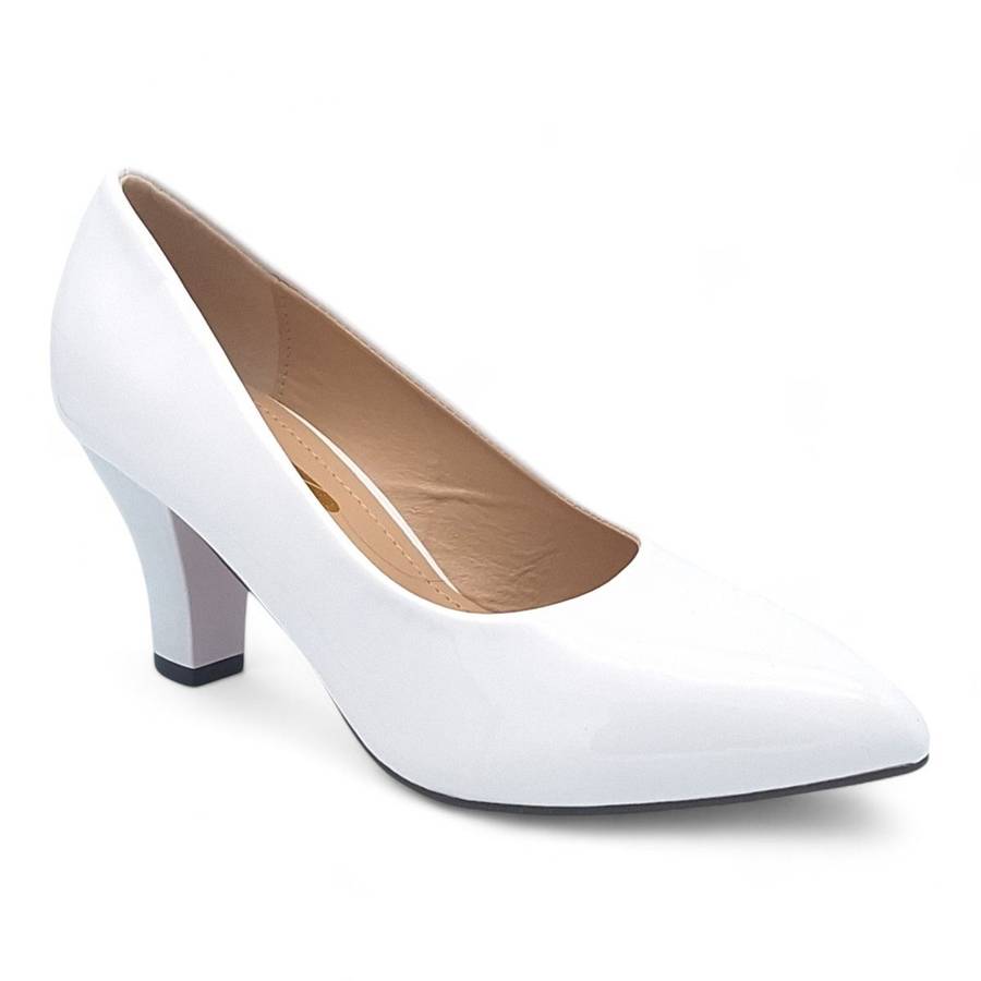TTP Women Patent PU Spool Heel JSF92