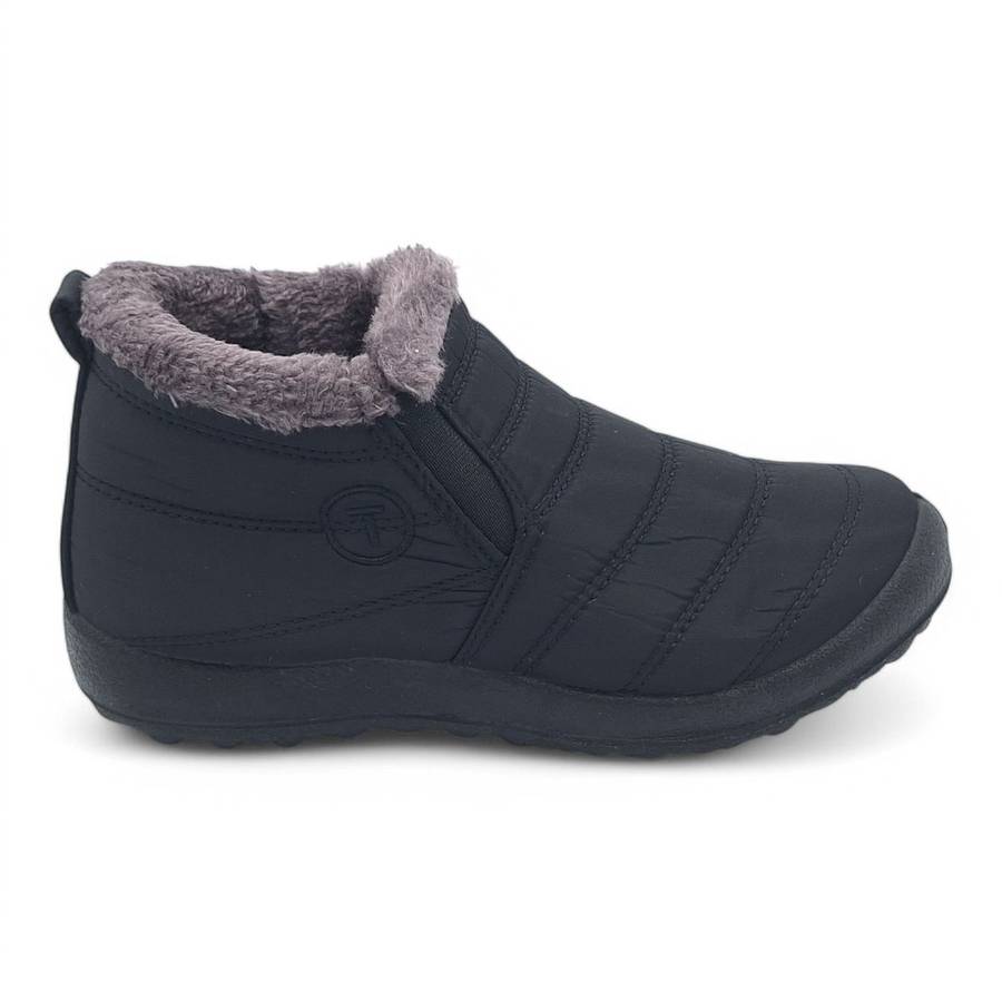 TTP Women Pull On Polar Ankle Boots With Fur Lining M351